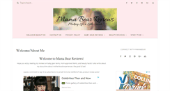 Desktop Screenshot of mamabearreviews.com